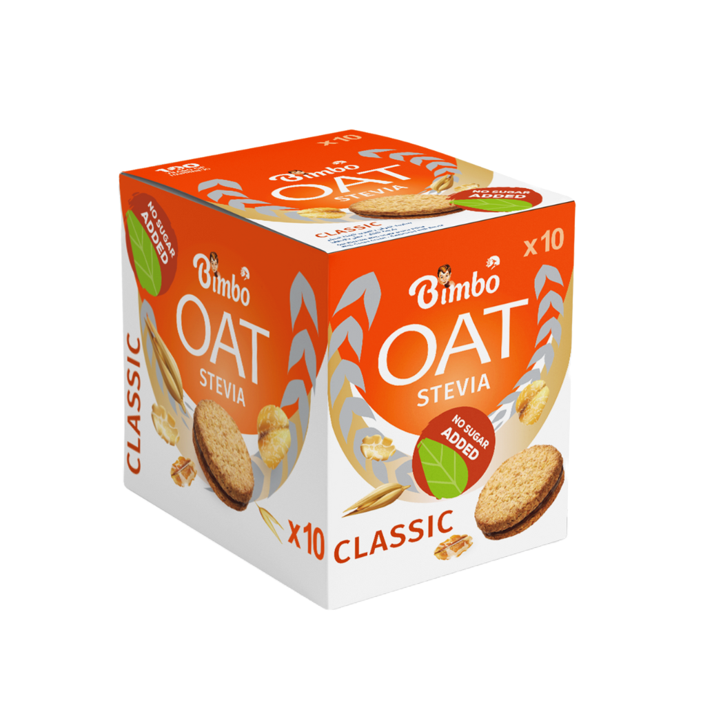 Sugar Free Oat Biscuits with Stevia - 10 x 30 gm