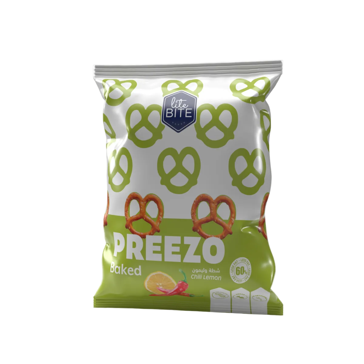 Chili Lemon Preezo Pretzels - 50g