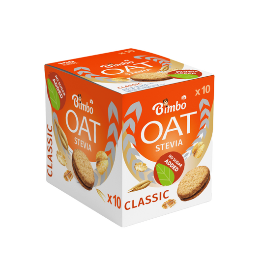 Sugar Free Oat Biscuits with Stevia - 10 x 30 gm