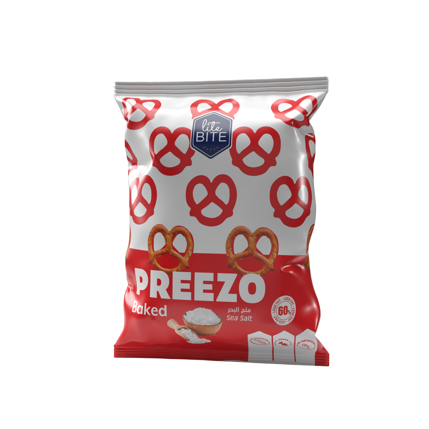 Sea Salt Preezo Pretzels - 50g