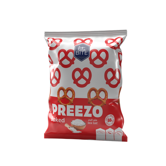 Sea Salt Preezo Pretzels - 50g